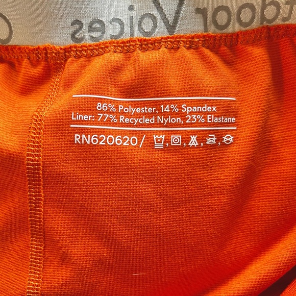 Outdoor Voices Women's Court Dress Orange | Size XL - Picture 6 of 6